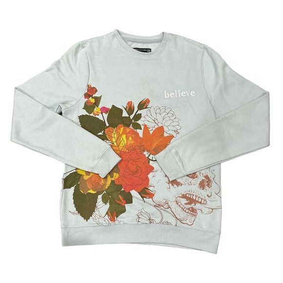 Blind Rooster Graphic Crew Neck Sweatshirt NWT - Picture 1 of 5